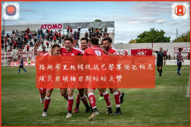 格纳布里轮椅观战巴黎赛场孔帕尼埃贝尔胡梅尔斯纷纷点赞